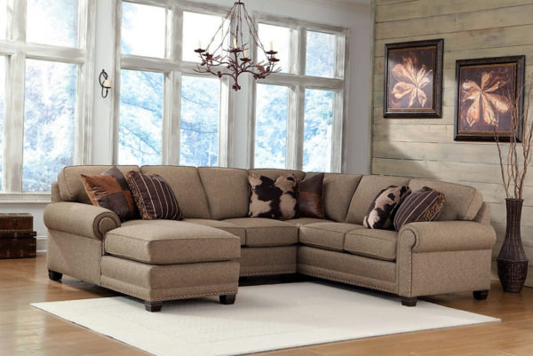 smith brothers sectional - 393 sectional - customizable sectionals in pittsburgh and wexford pa