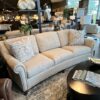Smith Brothers 249 curved sofa on clearance