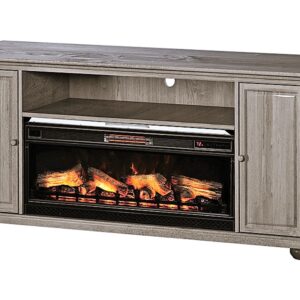 Amish made Fireplace TV Console