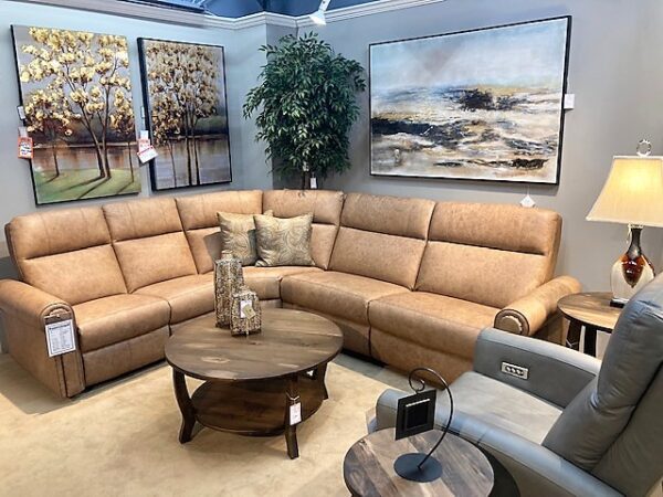 elran 7000 - custom sectional - elran furniture in pittsburgh and wexford pa