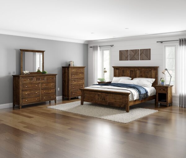 Arlington customizable Amish bedroom collection from Sunrise Cabinets