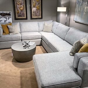 Large Gray Modular Sectional