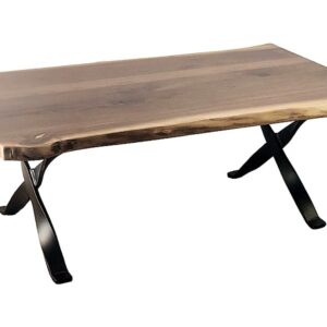 Customizable Amish Live Edge Occasional Tables