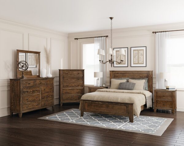 Madison customizable Amish bedroom collection from Sunrise Cabinets