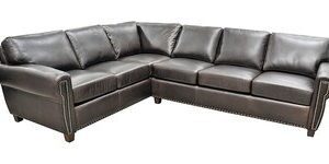 Omnia Stationary Solutions - Leather Sectional