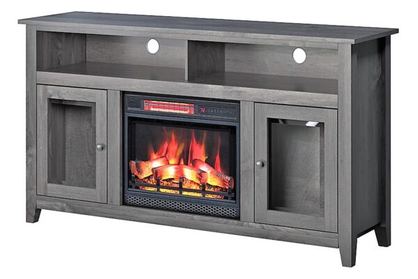 Customizable Amish made Fireplace TV Console - Windham